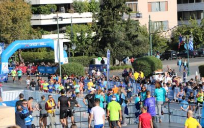Οι εργαζόμενοι στον ΑΔΜΗΕ στο Μαραθώνιο της Αθήνας